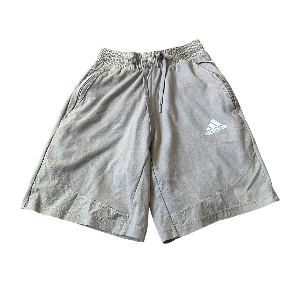 Adidas Running Shorts 9" Men's S Gray - Excellent Condition